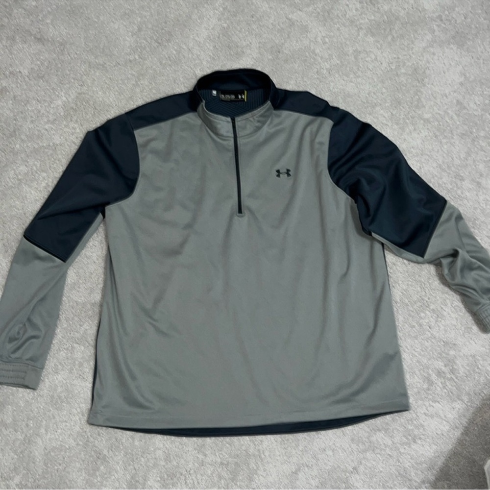 Under Armour Gray and Black Pullover
